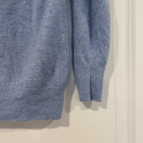 Everlane Women's Crewneck Sweater‎ Light Baby Blue Size XXS - Picture 2 of 8